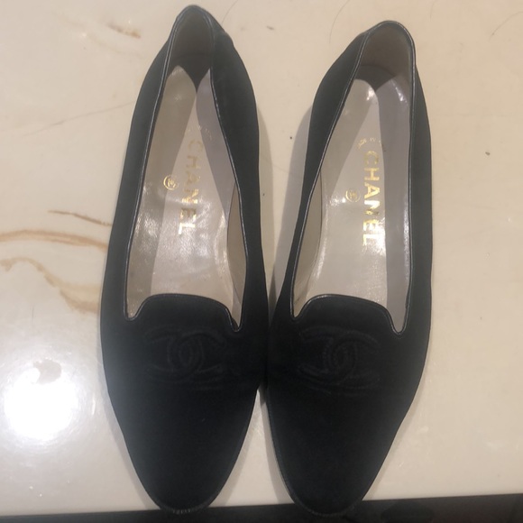 Chanel suede CC genuine classic flats - Picture 6 of 13